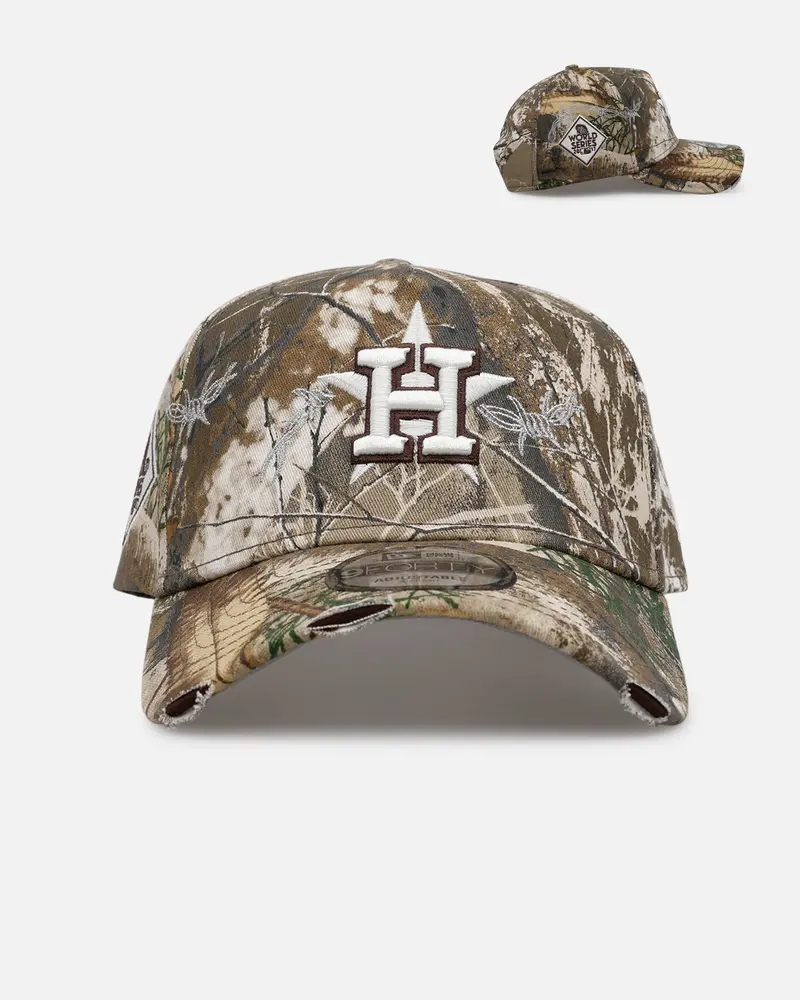New Era Houston Astros 'Realtree Grit 3.0' 9Forty A-Frame Snapback Realtree Edge 1