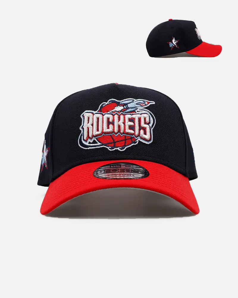 New Era Houston Rockets 'All Star Game 2026' 9Forty A-Frame Snapback Navy/Red 1