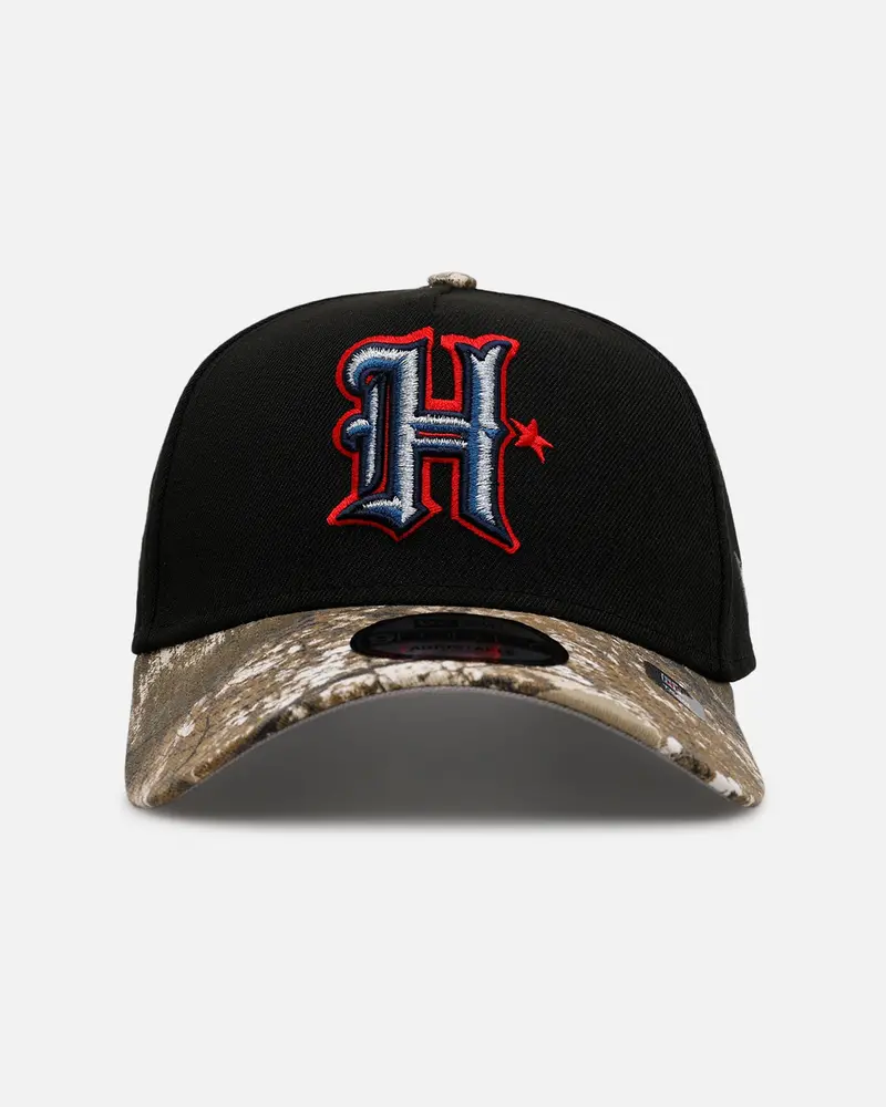 New Era Houston Texans 'Black Crown Realtree Visor' 9Forty A-Frame Snapback Realtree Edge/Black 1