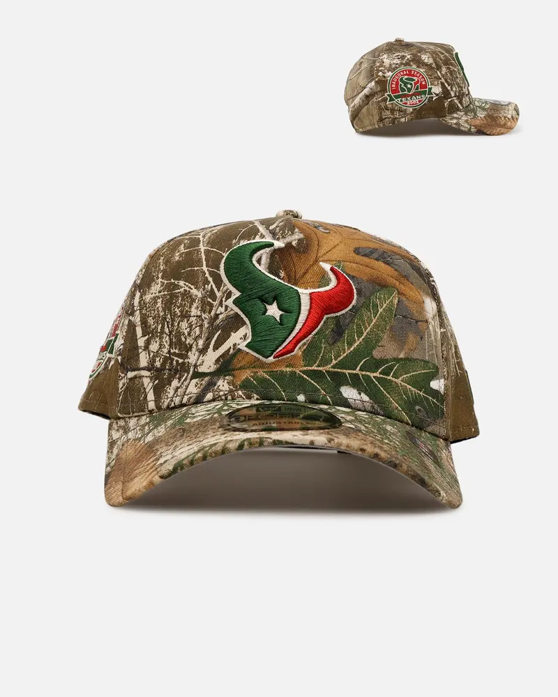New Era Houston Texans 'Great Outdoors' 9Forty A-Frame Snapback Camo 1