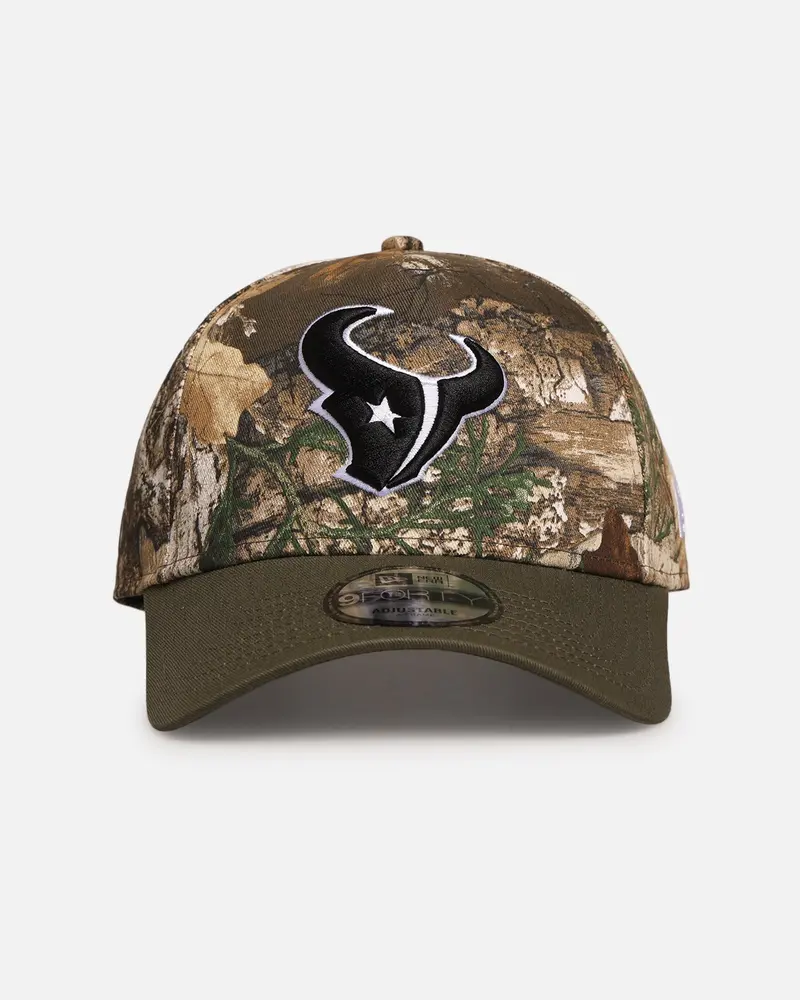 New Era Houston Texans 'Nfl Season Kick Off' 9Forty A-Frame Snapback Realtree/Olive 1