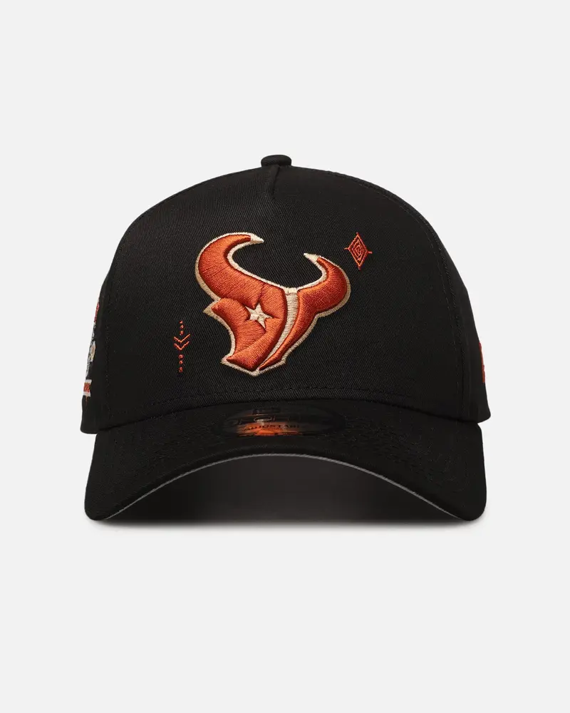 New Era Houston Texans 'Sunset Trails 2.0' 9Forty A-Frame Snapback Black 1