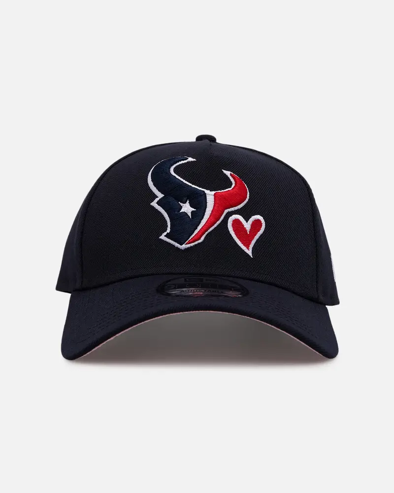 New Era Houston Texans 'Team Color Hearts' 9Forty A-Frame Snapback Official Team Color 1