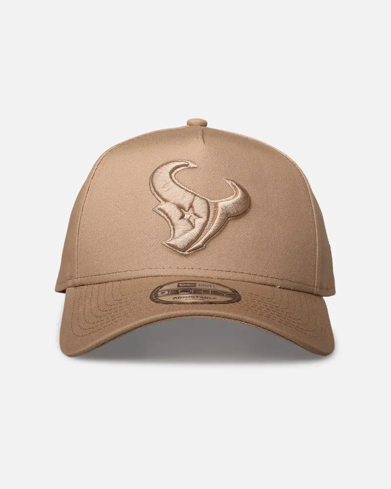 New Era Houston Texans 'Tonal Camel' 9Forty A-Frame Snapback Camel 1