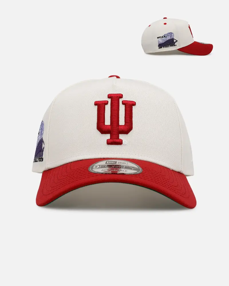 New Era Indiana Hoosiers 'Retro Final Four' 9Forty A-Frame Snapback Official Team Color 1