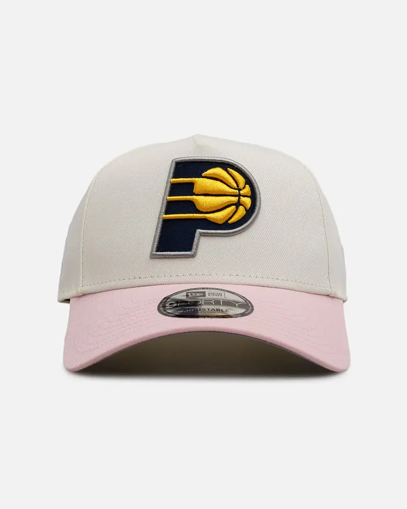 New Era Indiana Pacers 'Pink Lemonade' 9Forty A-Frame Snapback Pink/Yellow 1