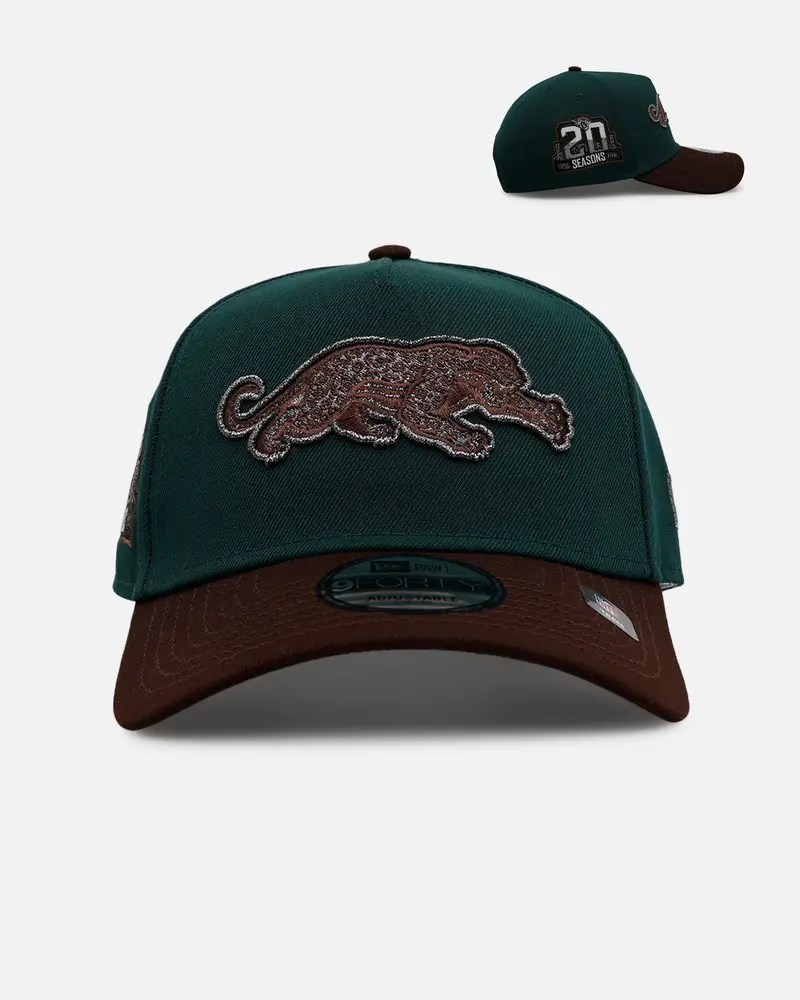 New Era Jacksonville Jaguars 'Rainforest' 9Forty A-Frame Snapback Green/Brown 1
