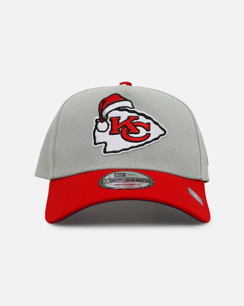New Era Kansas City Chiefs 'All I Want For Christmas' 9Forty A-Frame Snapback Green/Red 1
