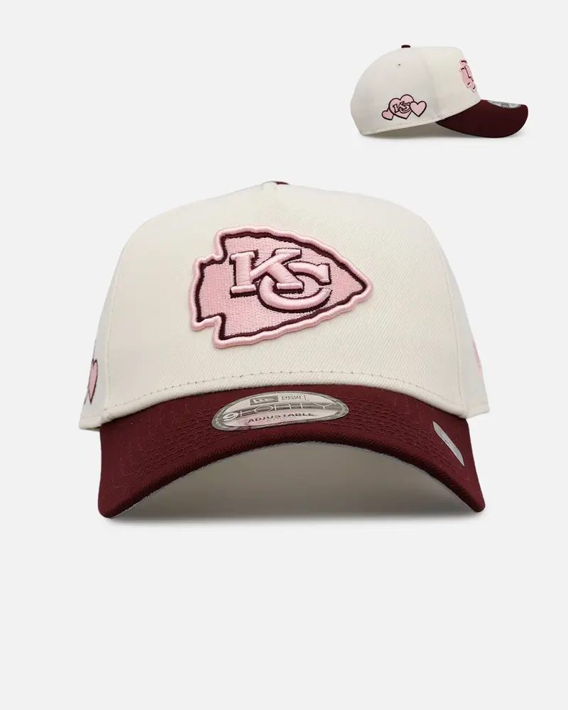 New Era Kansas City Chiefs 'Lover's Club 2.0' 9Forty A-Frame Snapback Chrome 1
