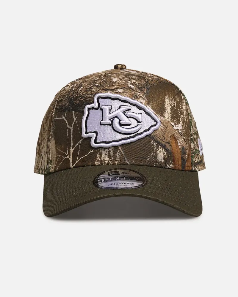 New Era Kansas City Chiefs 'Nfl Season Kick Off' 9Forty A-Frame Snapback Realtree/Olive 1
