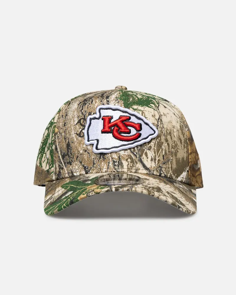 New Era Kansas City Chiefs 'Real Tree Camo' 9Forty A-Frame Snapback Real Tree Camo 1