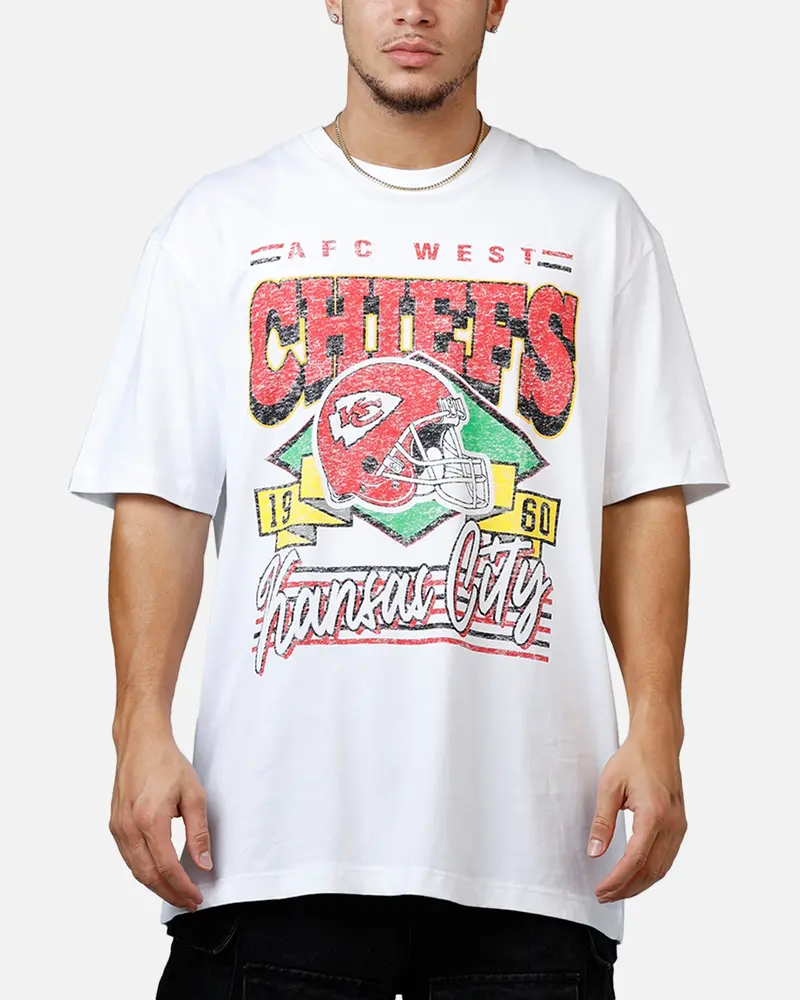New Era Kansas City Chiefs Sport Class T-Shirt White 1