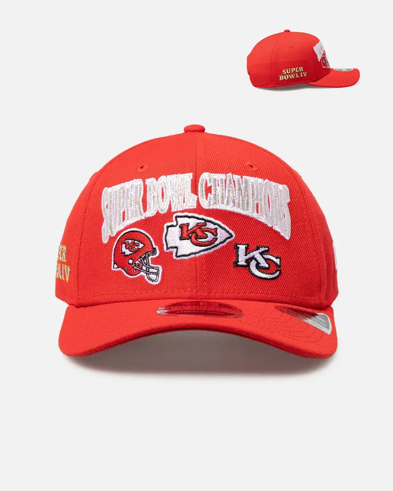New Era Kansas City Chiefs 'Super Bowl Champs' 9Seventy Stretch Snapback Official Team Colour 1