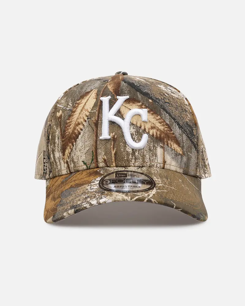 New Era Kansas City Royals 'Great Outdoors Part Ii' 9Forty A-Frame Snapback Real Tree Camo 1