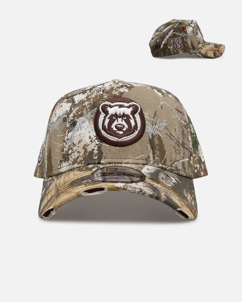 New Era Knoxville Smokies 'Realtree Grit 3.0' 9Forty A-Frame Snapback Realtree Edge 1
