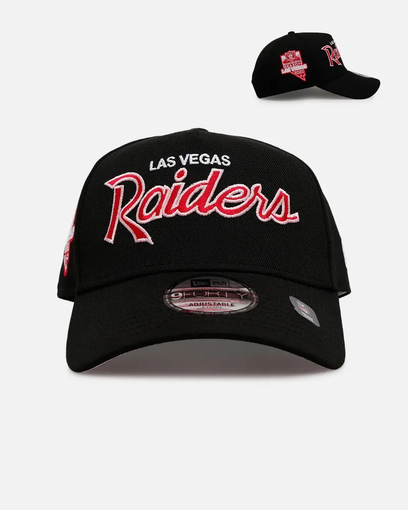 New Era Las Vegas Raiders 'Black And Pink' 9Forty A-Frame Snapback Black/Pink 1