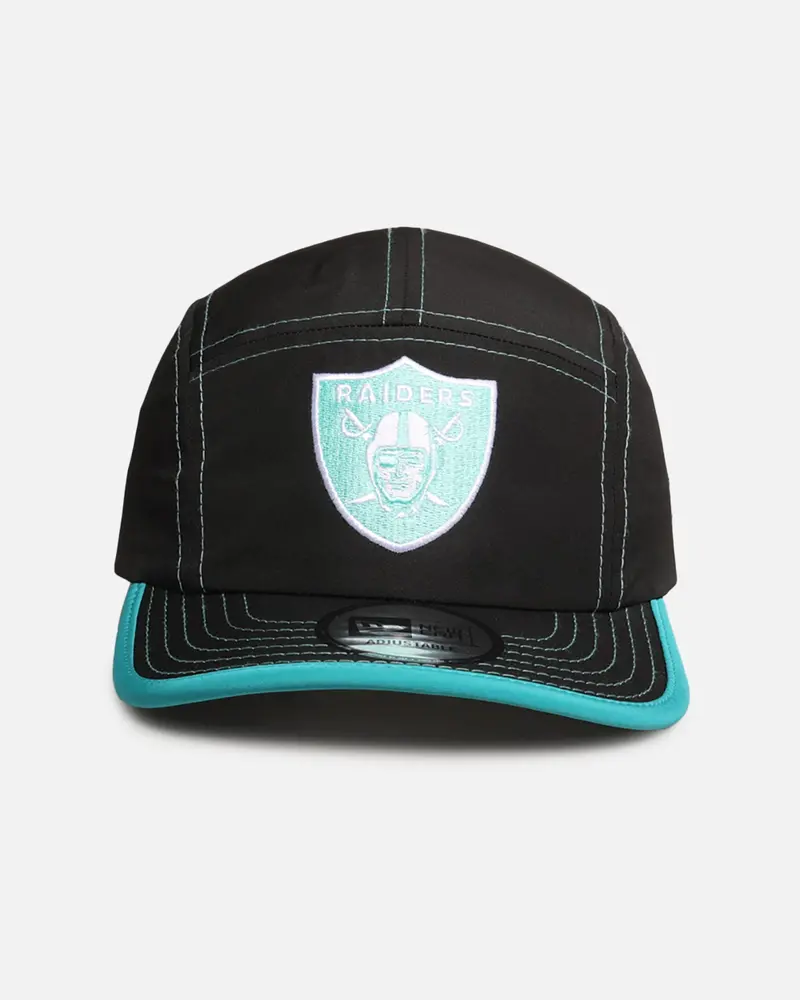 New Era Las Vegas Raiders 'Black Aqua' Camper Strapback Black/Aqua 1