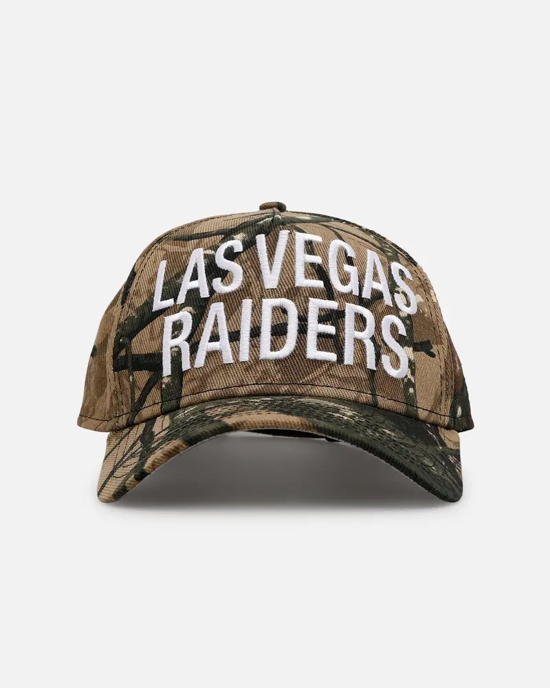 New Era Las Vegas Raiders 'Bold' 9Forty A-Frame Strapback Camo 1