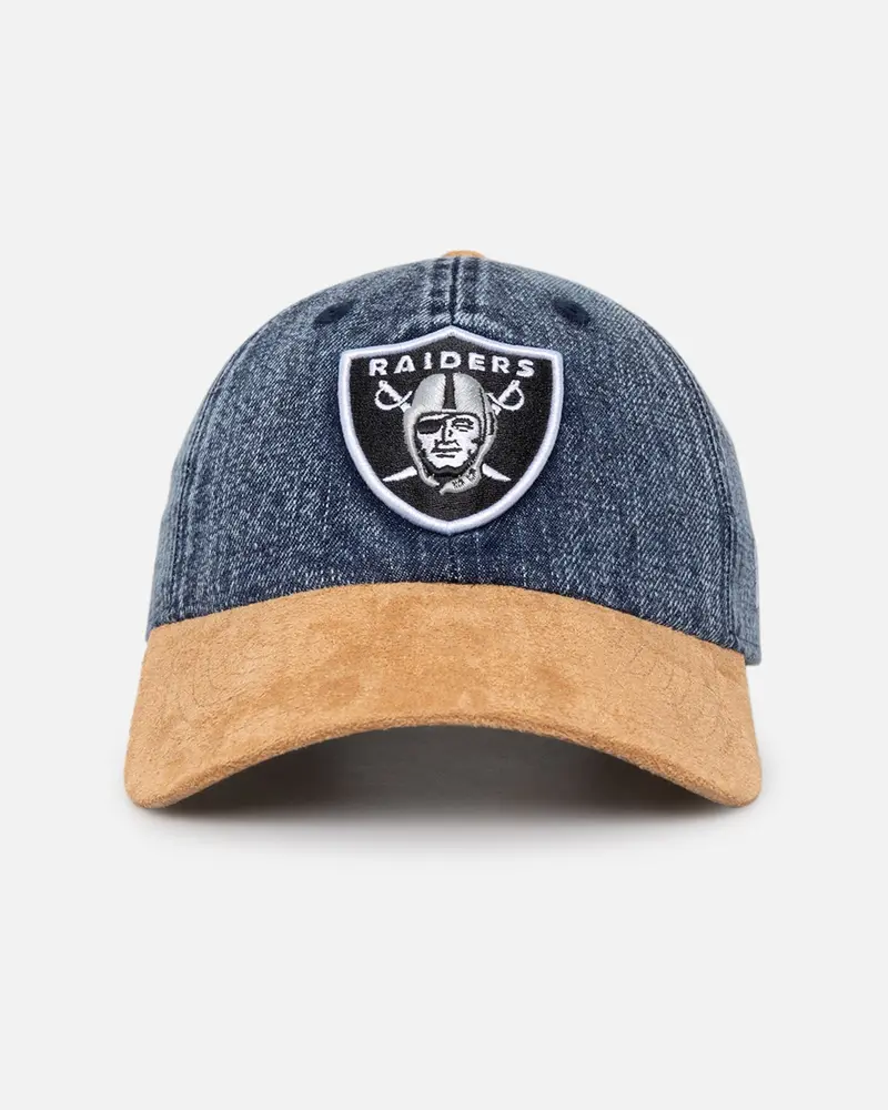 New Era Las Vegas Raiders 'Denim Shades' Casual Classic Strapback Denim/Wheat 1