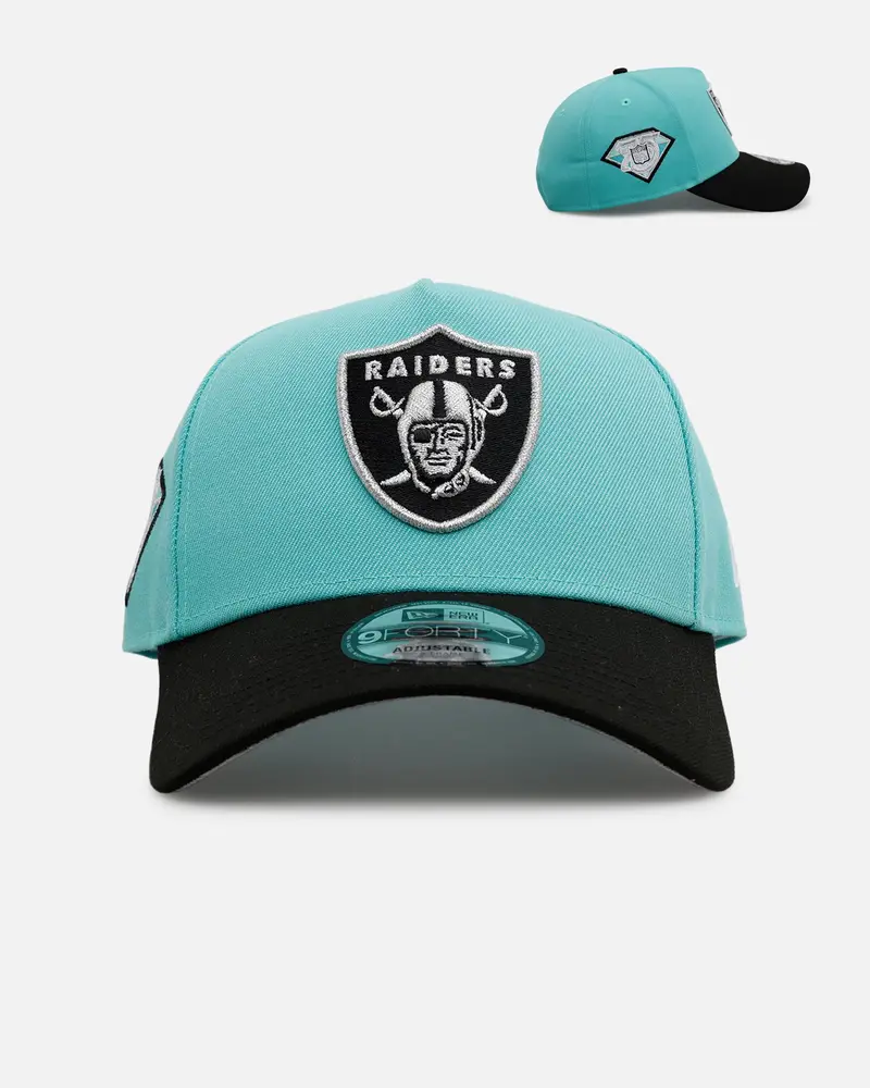 New Era Las Vegas Raiders 'Diamonds Are Forever' 9Forty A-Frame Snapback Mint 1