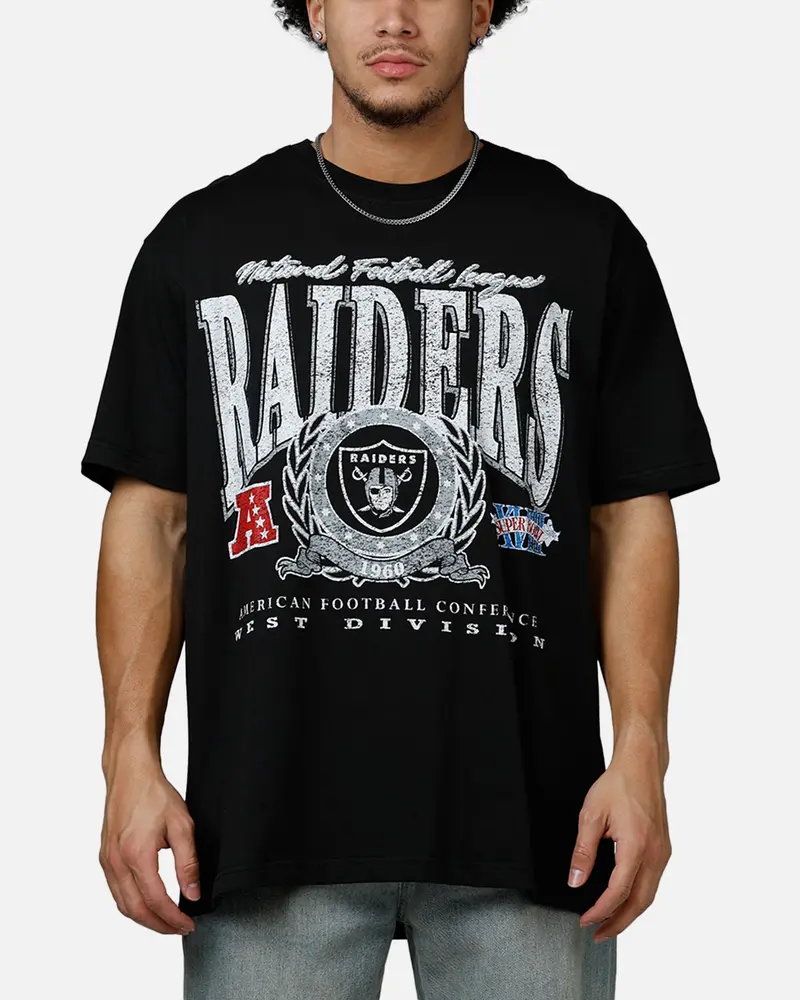 New Era Las Vegas Raiders Essentials Boxy T-Shirt Black 1