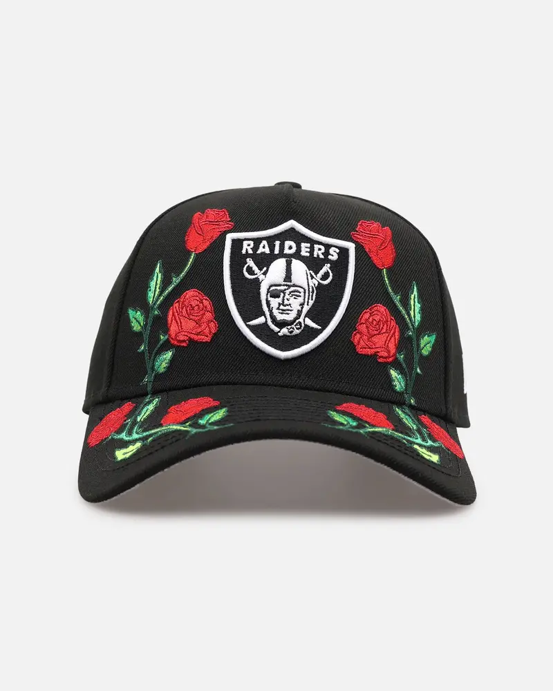 New Era Las Vegas Raiders 'Garden' 9Forty A-Frame Snapback Black 1