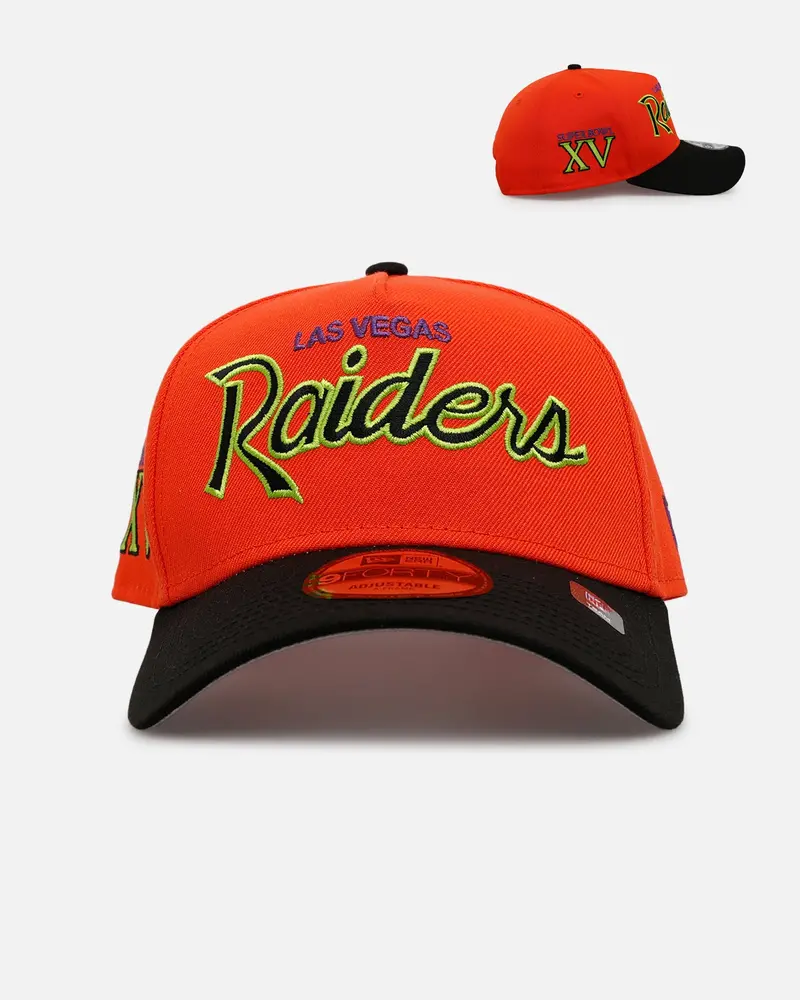 New Era Las Vegas Raiders 'Halloween' 9Forty A-Frame Snapback Orange/Black 1