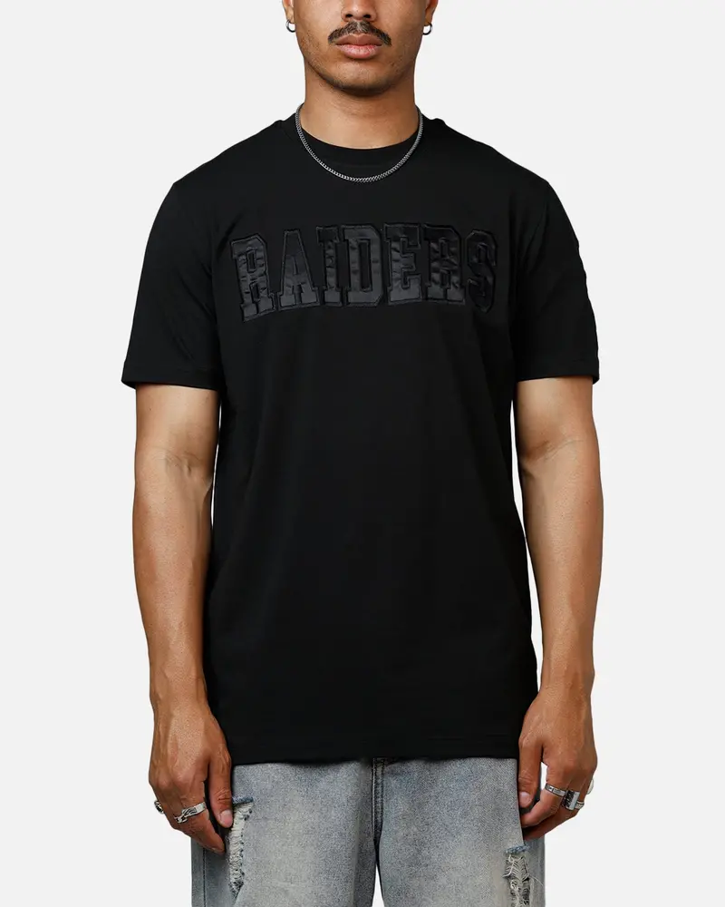 New Era Las Vegas Raiders Logo Select T-Shirt Black/Black 1