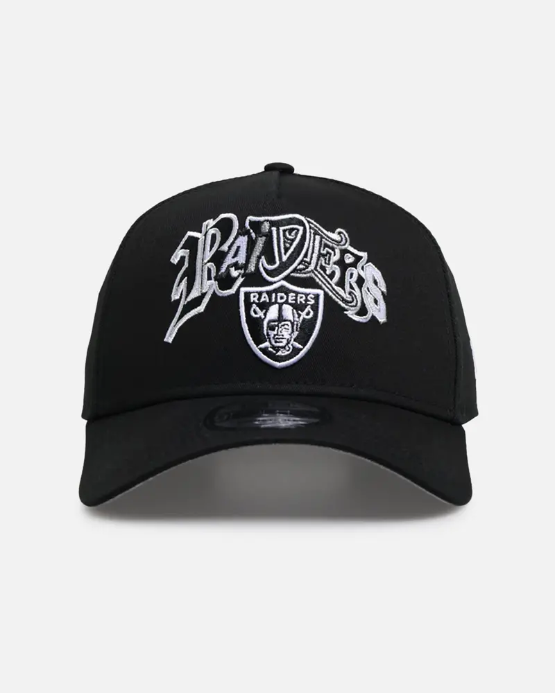 New Era Las Vegas Raiders 'Multi Letter' 9Forty A-Frame Snapback Black 1