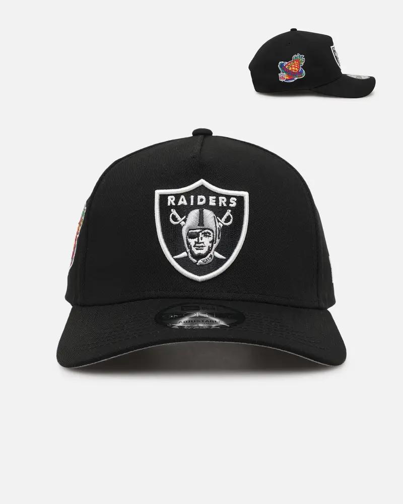 New Era Las Vegas Raiders 'Nfl City Originals 2.0' 9Forty A-Frame Snapback Black 1