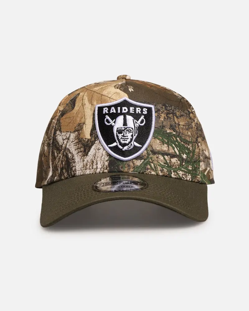 New Era Las Vegas Raiders 'Nfl Season Kick Off' 9Forty A-Frame Snapback Realtree/Olive 1