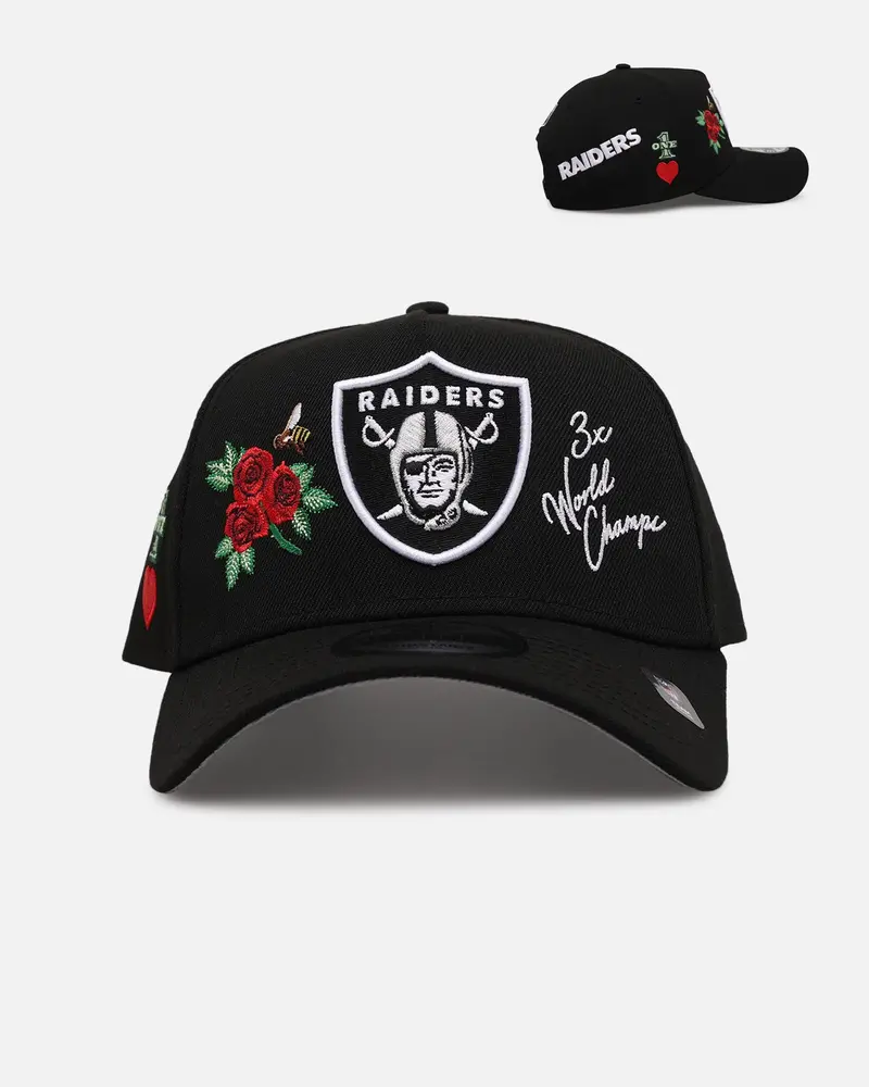 New Era Las Vegas Raiders 'One Love' 9Forty A-Frame Snapback Official Team Color 1