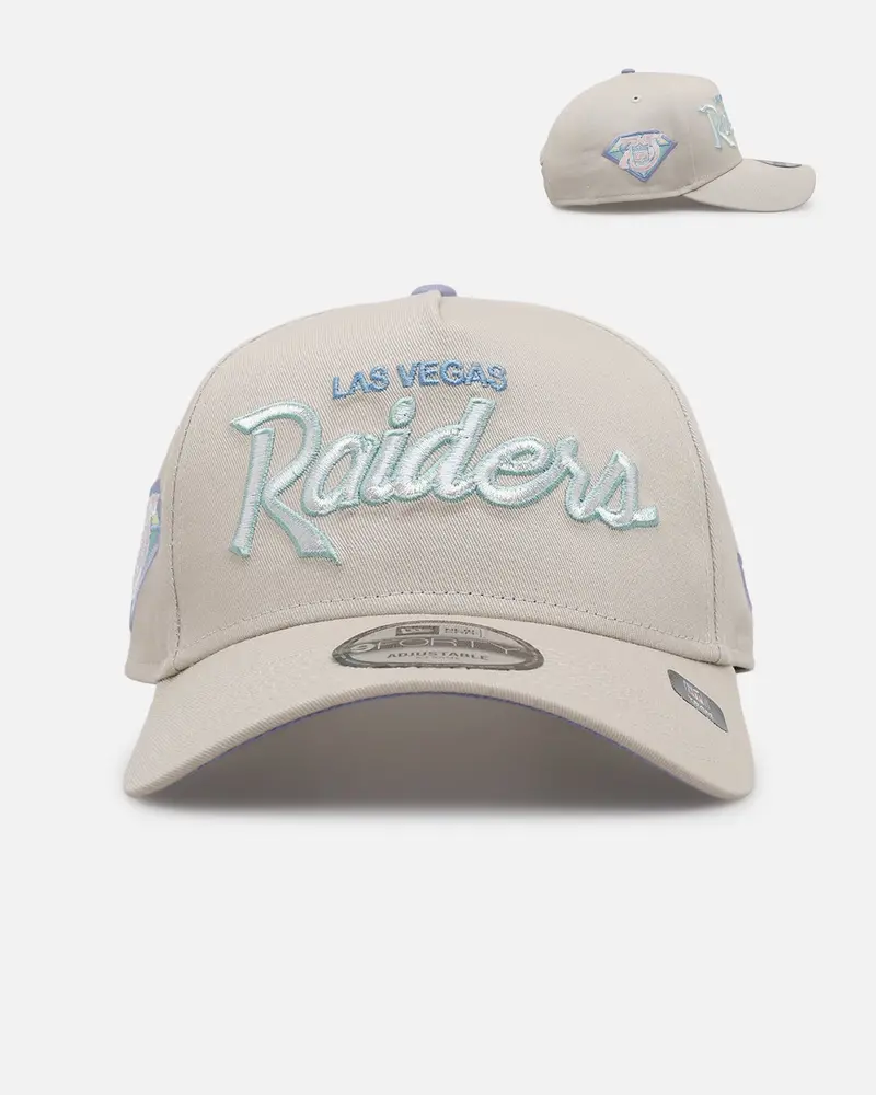 New Era Las Vegas Raiders 'Pastel 2.0' 9Forty A-Frame Snapback Stone 1