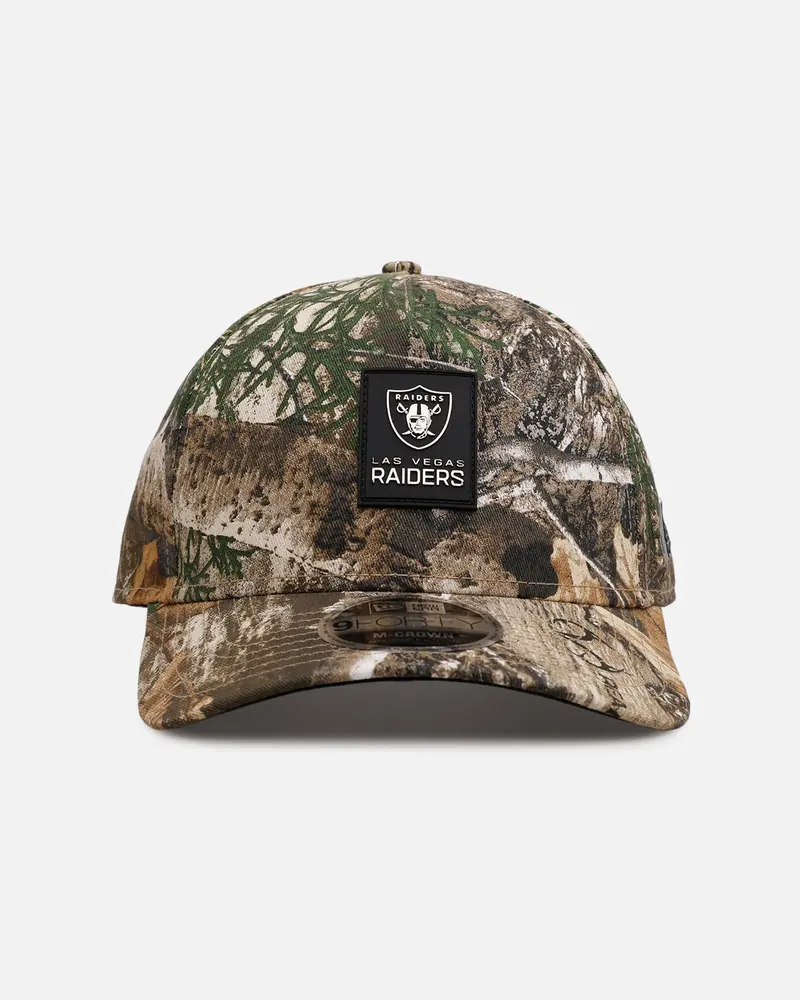 New Era Las Vegas Raiders 'Raiders Sideline' 9Forty A-Frame Snapback Realtree Camo 1