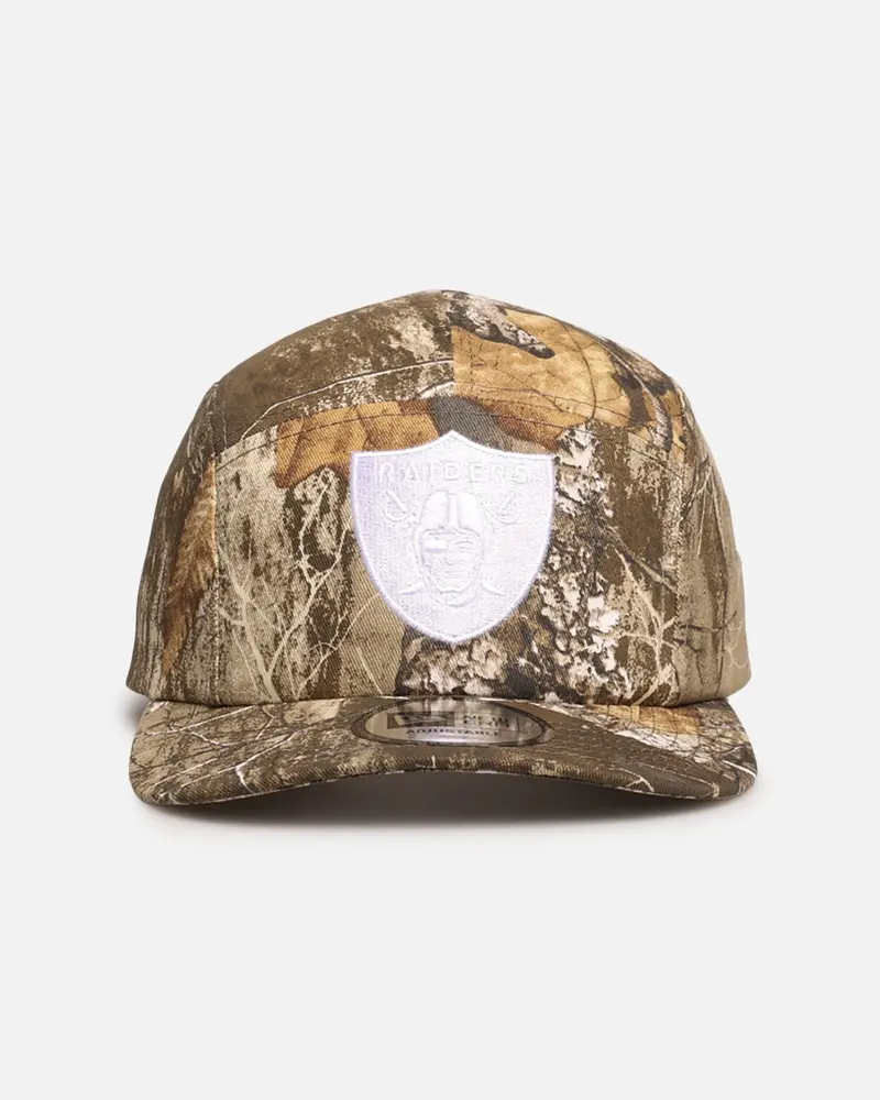 New Era Las Vegas Raiders 'Realtree Edge' Camper Strapback Realtree Camo 1