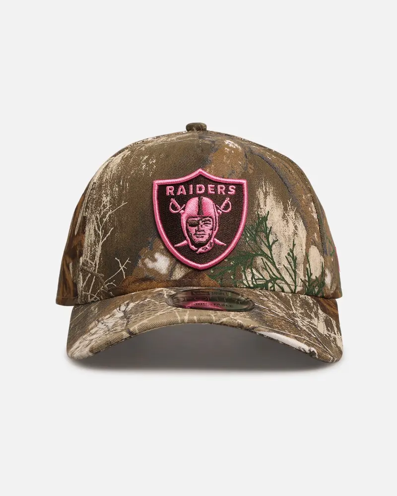New Era Las Vegas Raiders 'Realtree Pink' 9Forty A-Frame Snapback Real Tree/Pink 1