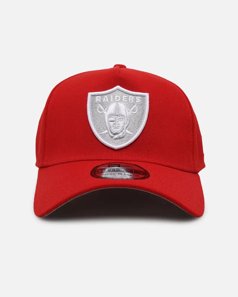New Era Las Vegas Raiders "Scarlet White" 39Thirty A-Frame Stretch Fit Scarlet/White 1