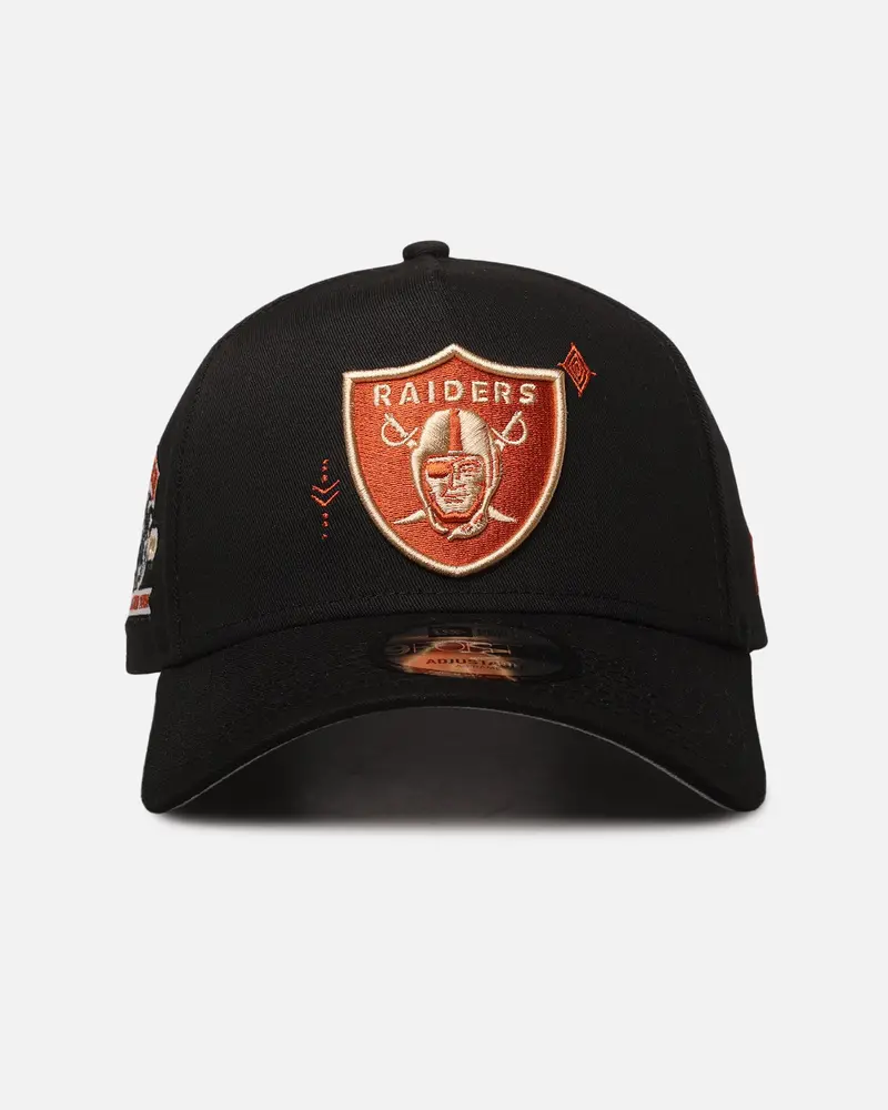 New Era Las Vegas Raiders 'Sunset Trails 2.0' 9Forty A-Frame Snapback Black 1
