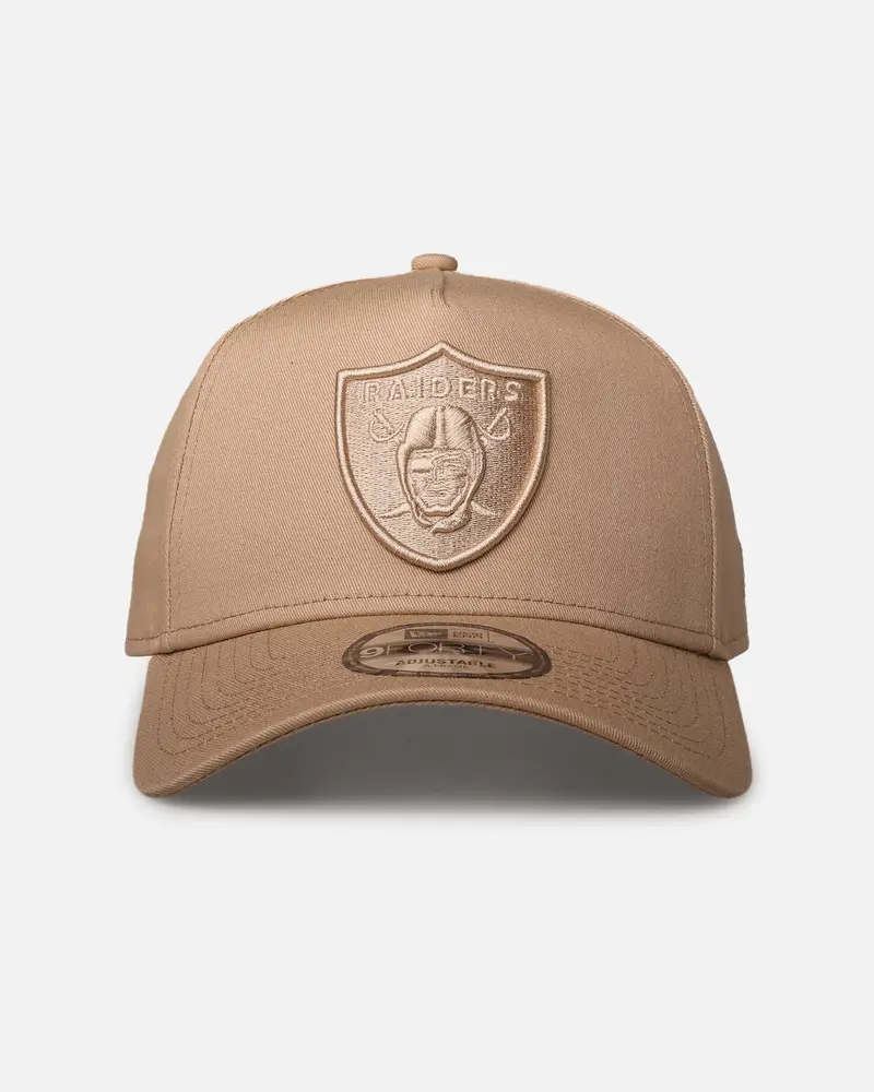 New Era Las Vegas Raiders 'Tonal Camel' 9Forty A-Frame Snapback Camel 1