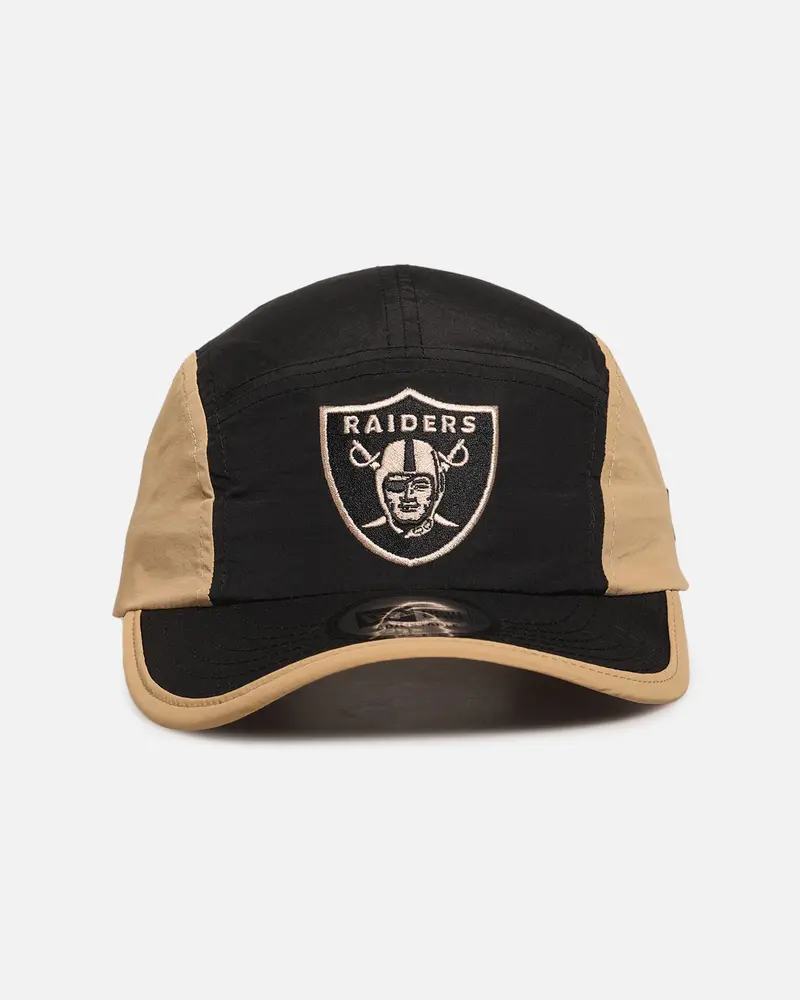 New Era Las Vegas Raiders 'Two-Tone Black' Camper Strapback Black/Khaki 1