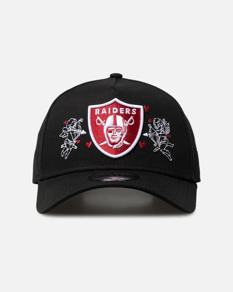 New Era Las Vegas Raiders 'Valentines Day' 9Forty A-Frame Snapback Black 1