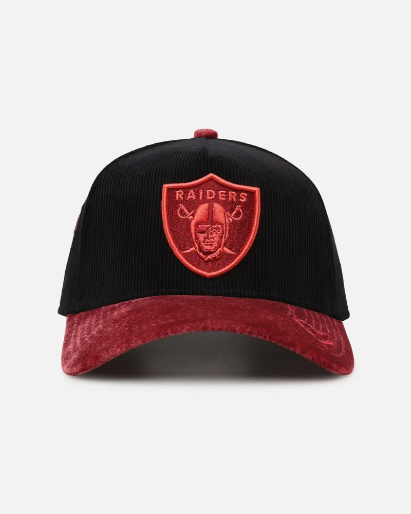 New Era Las Vegas Raiders 'Velvet Cord Certified Lover' 9Forty A-Frame Premium Corduroy Snapback Violet 1