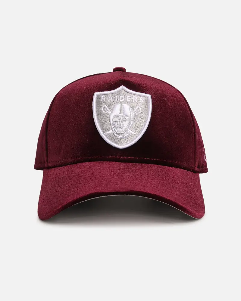 New Era Las Vegas Raiders 'Velvet Dreams' 9Forty A-Frame Snapback Maroon/Grey 1