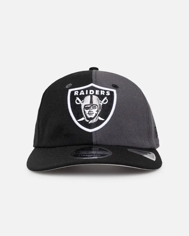New Era Las Vegas Raiders 'Woollen Shades' 9Fifty High Crown Strapback Otc 1