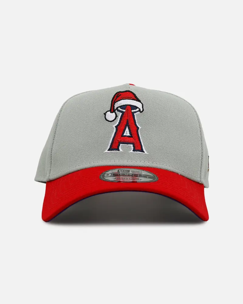 New Era Los Angeles Angels 'All I Want For Christmas' 9Forty A-Frame Snapback Green/Red 1
