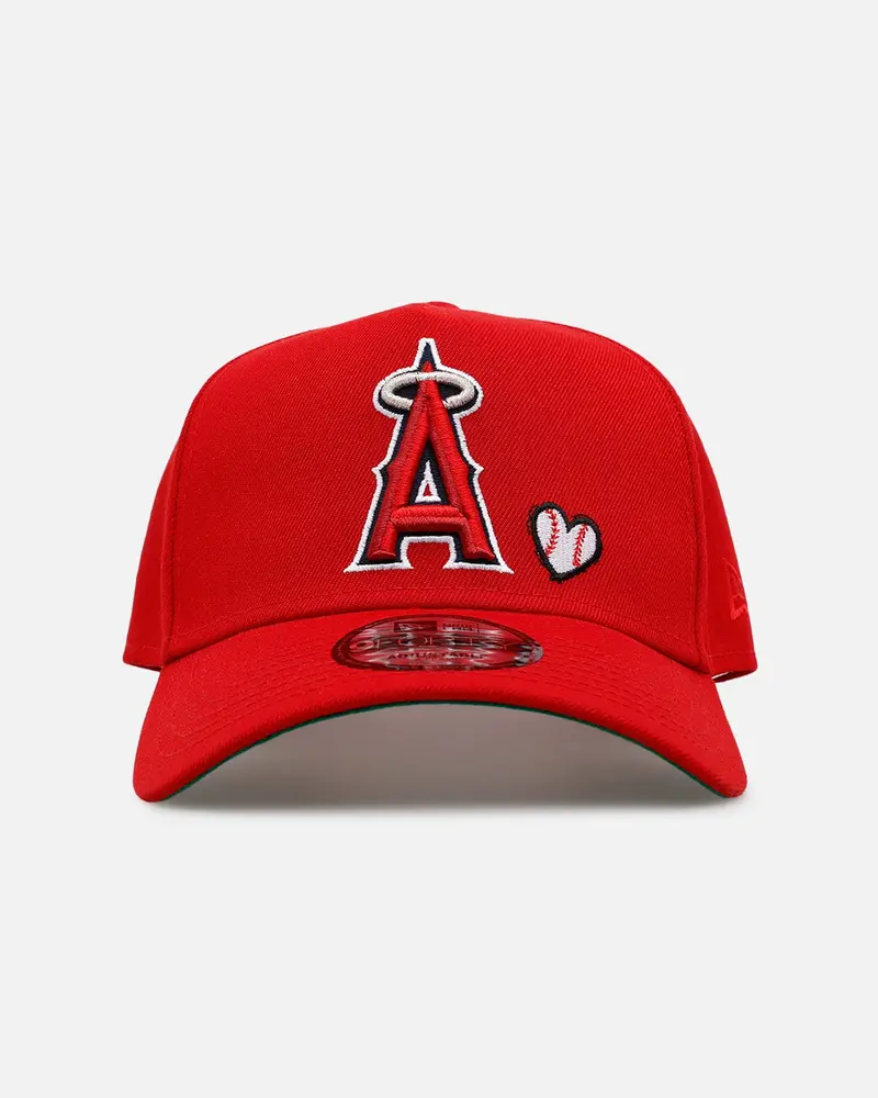 New Era Los Angeles Angels 'Baseball Hearts' 9Forty A-Frame Snapback Official Team Color 1