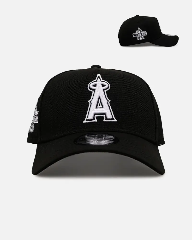 New Era Los Angeles Angels 'Black And White' 9Forty A-Frame Snapback Black/White 1