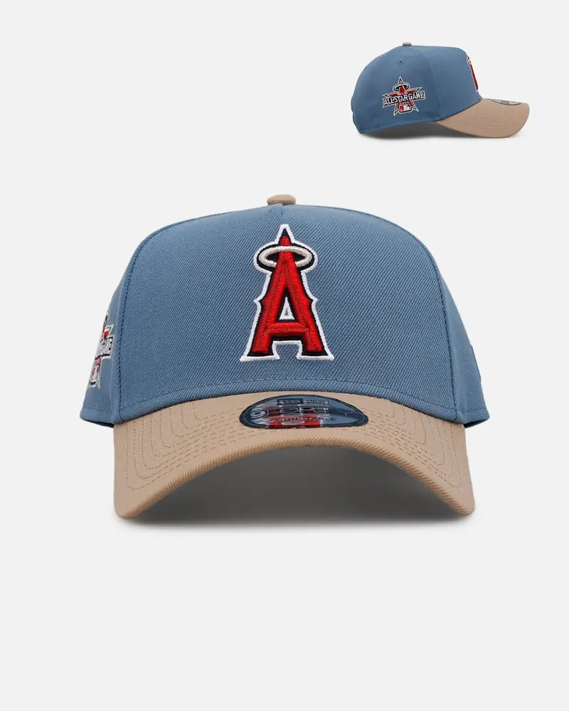 New Era Los Angeles Angels 'Easy Breezy' 9Forty A-Frame Snapback Blue/Tan 1