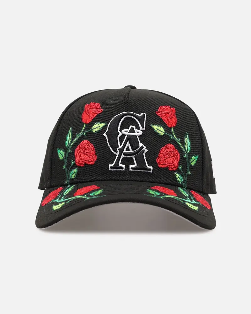 New Era Los Angeles Angels 'Garden' 9Forty A-Frame Snapback Black 1