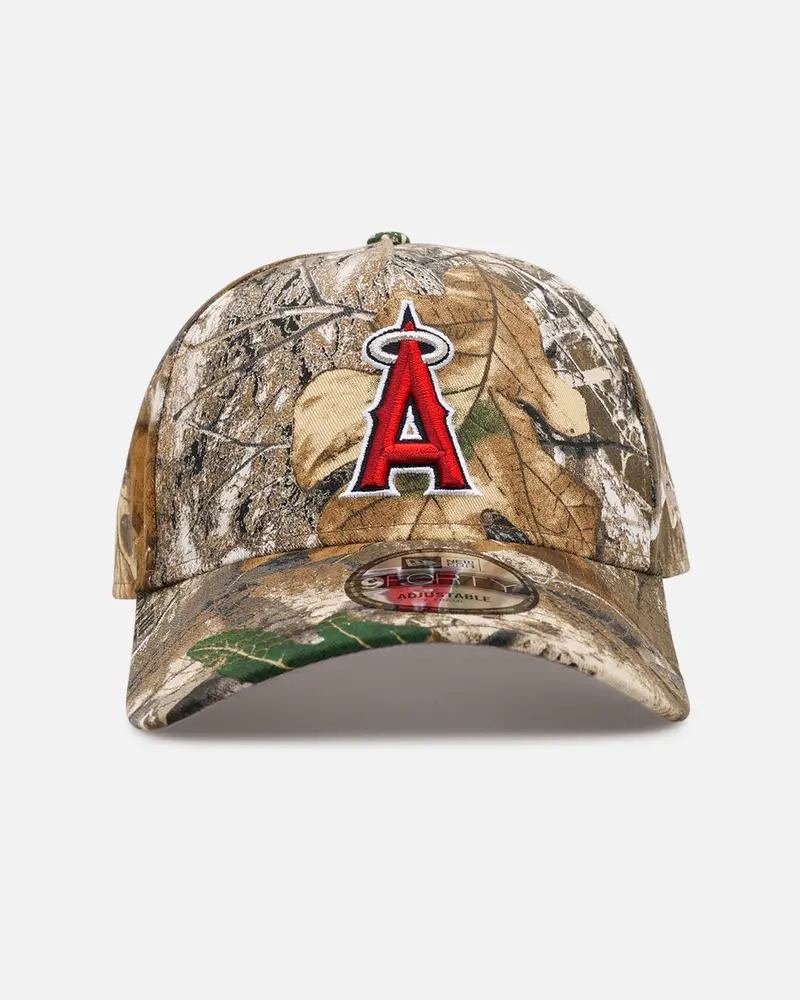 New Era Los Angeles Angels 'Great Outdoors Part Ii' 9Forty A-Frame Snapback Real Tree Camo 1
